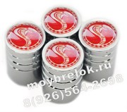 Колпачки на ниппель Форд Mustang Corba (цилиндр) комплект 4шт CAP.ford.Rnd.Cobra