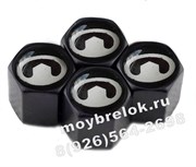 Колпачки на ниппель Грэйт Волл (шестигр. черн) комплект 4шт CAP.Great.Wall.HexB