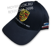 Кепка Порше темно синяя HAT.Porsche.DarkBu