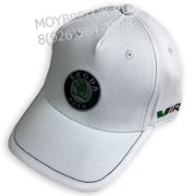 Кепка Шкода белая hat.skoda.wh