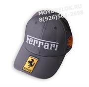 Кепка Феррари Formula 1 Shell edition серая HAT.Ferrari.gry