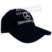 Кепка Мерседес темно синяя HAT.Merc.NW.star.darkBu