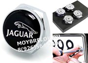 Болты Ягуар черн. крепления на гос. номер (набор), шестигр. NOM.Scr.Jaguar.bk