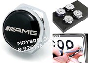 Болты Мерседес AMG крепления на гос. номер (набор), шестигр. NOM.Scr.Mercedes.AMG.bk