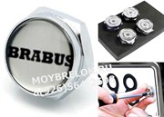 Болты Мерседес Brabus крепления на гос. номер (набор), шестигр. NOM.Scr.Mercedes.Brabus.wh