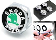 Болты Шкода крепления на гос. номер (набор), шестигр. NOM.Scr.Skoda
