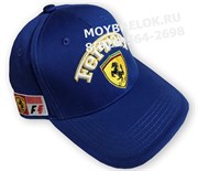 Кепка Феррари синяя hat.ferrari.bu