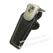 Брелок Порше для ключей кожаный (q-type), выпуклая эмблема K.Qt.porsche