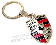 Брелок Порше для ключей золото K.3.Porsche