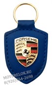 Брелок Порше Дизайн для ключей синий, porsche design K.PDes.bu