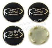Колпачки в диск Форд 53/52 мм синие WHL.Ford.62-53.bu