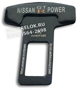 Заглушки Ниссан GtR ремня безопасности, пара (Т-тип, металл) BLT.SM.nissan.GTR
