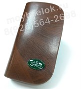 Ключница Лэнд Ровер коричневая на молнии CAS.IN.Land.Rover.brw