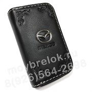 Ключница Мазда черная на молнии CAS.IN.mazda.bk