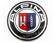 Наклейка БМВ Alpina (78 мм) на капот / багажник EM.BMW.78.Alpina