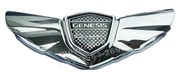 Эмблема Хендэ Genesis капот / багажник хром, без окантовки EM.Genesis.coupe.NW.slv