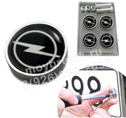 Болты Опель крепления на гос. номер (набор), круглые NOM.R.Opel