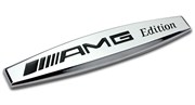 Эмблема Мерседес AMG крыло хром EM.Mercedes.fender.AMG.edition.chr