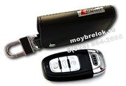 Кожаный чехол Ауди S-line поворотный (на винте) CAS.scrw.Audi.S