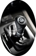 Накладка Мерседес AFF (черн.) на рычаг переключения передач EM.Mercedes.akpp.amg.aff.bk