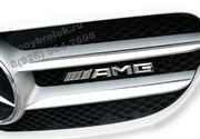 Эмблема Мерседес AMG на решетку радиатора EM.Mercedes.grill.amg