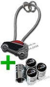 Набор Смарт : брелок + ниппеля на диски set.smart.key+cap