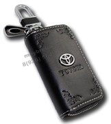 Ключница Тойота черная на молнии CAS.IN.toyota.bk