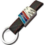 Брелок БМВ M performance для ключей кожаный ремешок (rm) 2 тип K.RM.bmw.M.bg