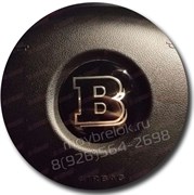 Эмблема Мерседес Brabus в руль на 3М скотче (52 мм) EM.Mercedes.52.3M.Brabus