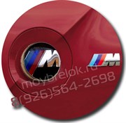 Эмблема БМВ M performance (64 мм), на двустороннем скотче EM.BMW.64.M