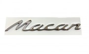 Эмблема Порше Macan хром (пласт.) em.porsche.trnk.macan.chr