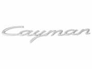 Эмблема Порше Cayman хром (пласт.) em.porsche.trnk.cayman.chr