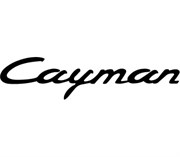 Эмблема Порше Cayman черная (пласт.) em.porsche.trnk.cayman.bk