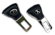 Заглушки Инфинити в ремень безопасности, пара BLT.2D.infiniti