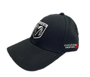 Черная кепка hat.dodge.bk