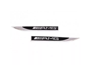 Накладки на крыло АМГ 14,5*1,9 (Металл) Em.mercedes.amg.fender.bg