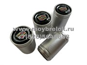 Колпачки на ниппель Кадиллак NEW комплект 4шт CAP.cadillac.rnd.chr