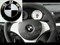 Эмблема БМВ черно-белая в руль (45 мм) EM.BMW.45.bk - фото 18020