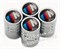 Колпачки на ниппель БМВ M performance (цилиндр) комплект 4шт CAP.BMW.Rnd.M - фото 21572