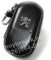 Ключница Пежо черная овальная на молнии CAS.IN.peugeot.bk.rnd - фото 23535