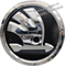 Эмблема Шкода 90 мм черная (рестайл) em.skoda.90.bk - фото 24675