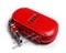 Ключница Ауди красная, овальная на молнии CAS.IN.Audi.red.rnd - фото 24816