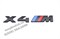 Эмблема БМВ X4M багажник (черн) em.bmw.trnk.x4m.bk - фото 24848