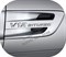 Эмблема Мерседес крыло металл EM.Mercedes.fender.v12.biturbo - фото 25270