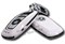 Пластиковый чехол БМВ (белый) с инкрустацией CAS.PLST.bmw.wh - фото 25538