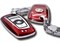 Пластиковый чехол БМВ (красный) с инкрустацией CAS.PLST.bmw.red - фото 25539