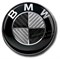 Эмблема БМВ карбон на джойстик мультимедиа (30 мм) EM.BMW.30.carbon - фото 25587
