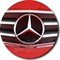Эмблема Мерседес на решетку радиатора звезда / (кат.A0008171016) EM.mercedes.grill.star - фото 25636